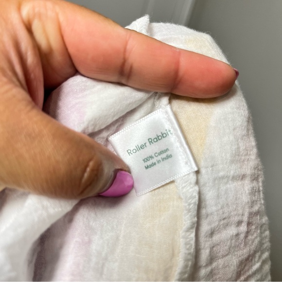 Roller Rabbit Striped Rainbow Ruffle Dress Girls Size 10Y - Picture 4 of 10